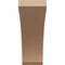 Ekena Millwork 3-inch W x 8-inch D x 8-inch H Lafayette Rough Cedar Woodgrain TimberThane Knee Brace, Primed BRCUR03X08X08LFTRCPR - alternate 5